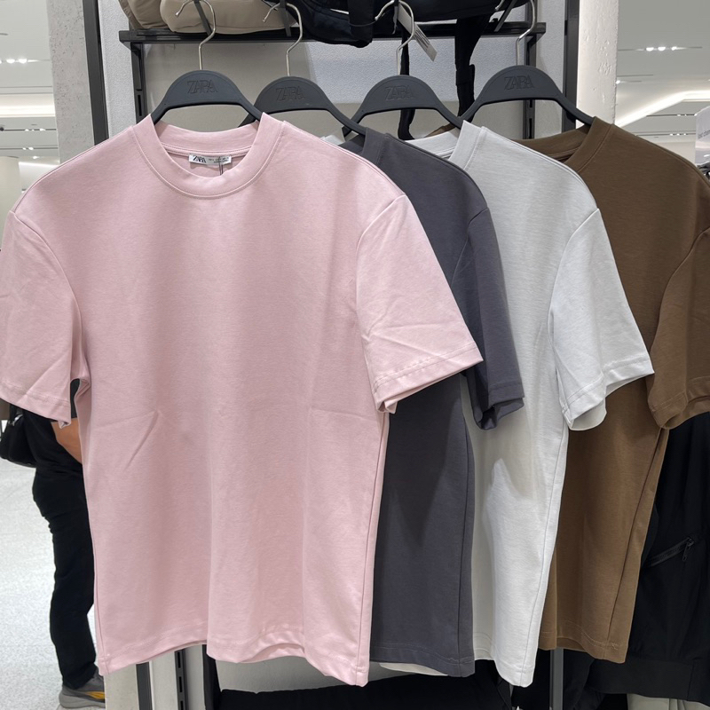 Kaus T-shirt Reguler ZARA MEN Jastip (jasa titip)