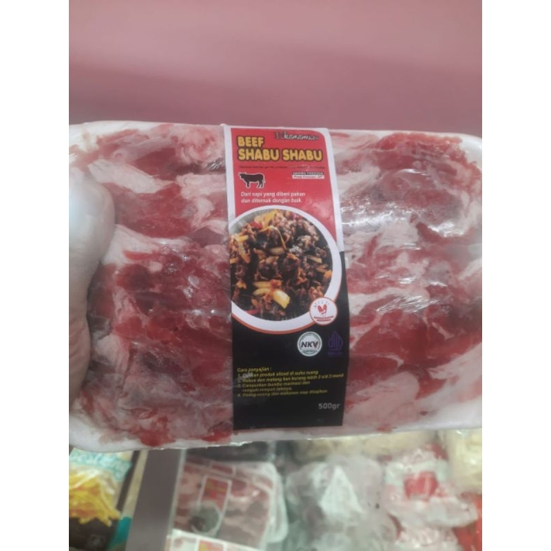 

SLICE beef SHABU-SHABU/daging sapi SLICE halal