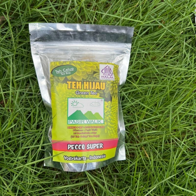 

(80gr) Teh Hijau Green Tea Pouch Pasir Walik