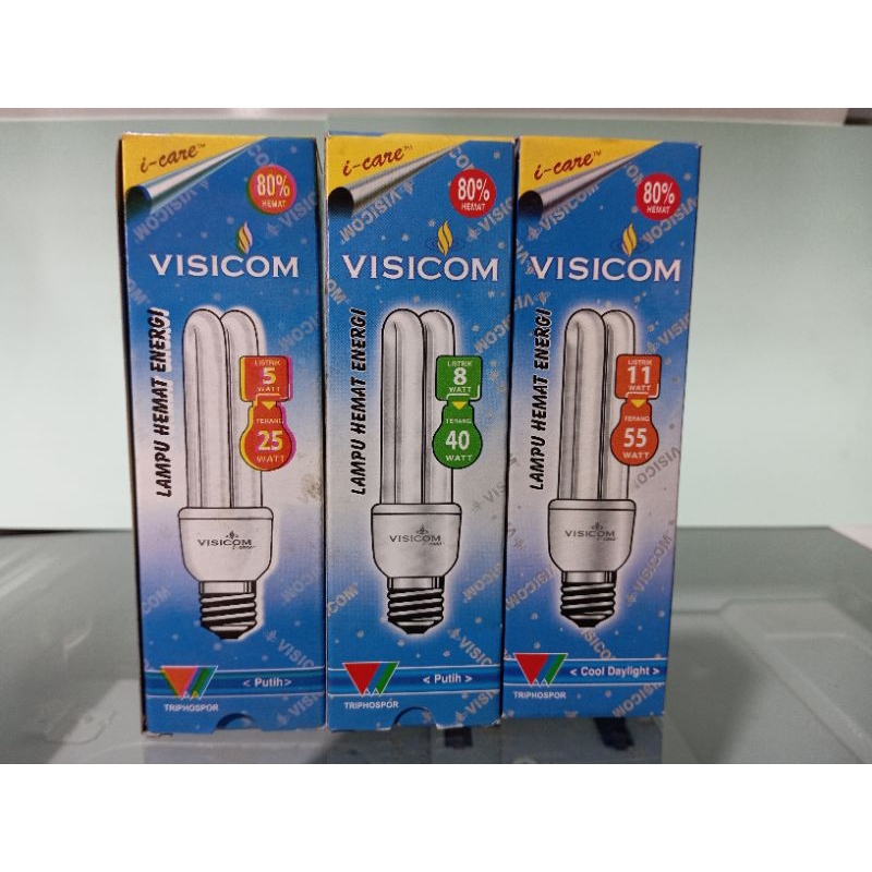Lampu Jari Visicom 5/8/11 Watt