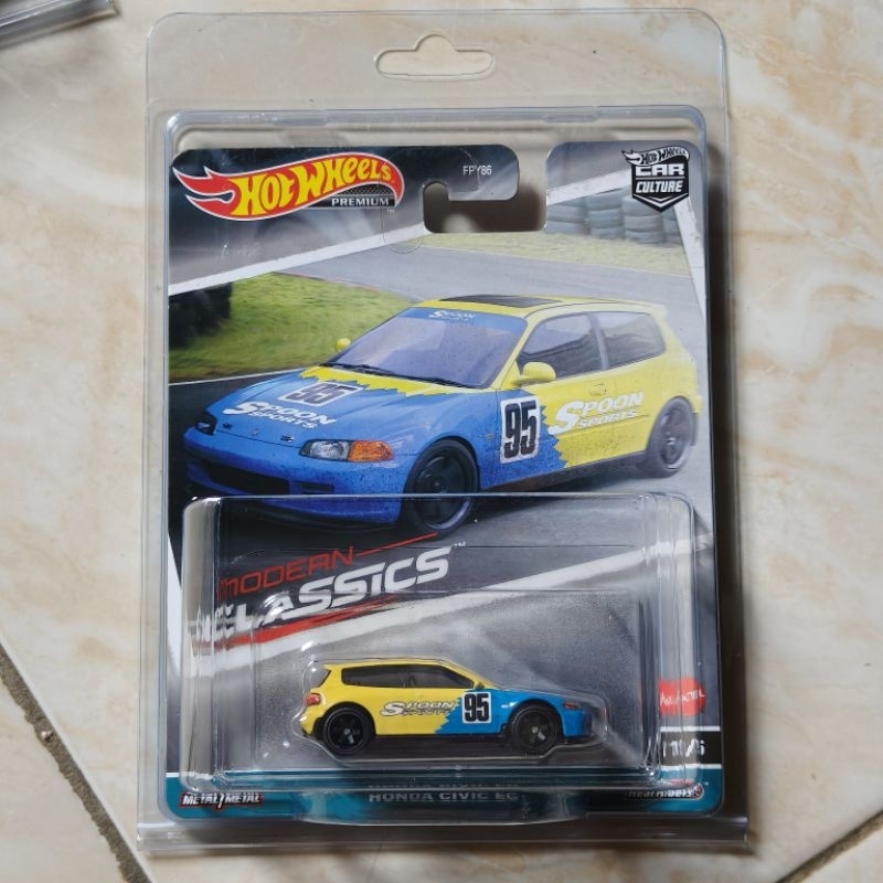 Hot Wheels Honda Civic EG Spoon Modern Classics Free Protector