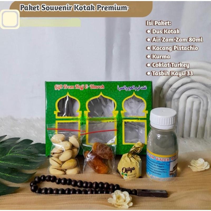 

Paket Souvenir Kotak Premium Oleh Oleh Haji & Umroh