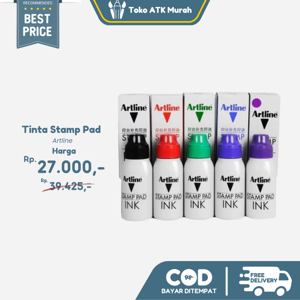 

Stamp Pad Ink/ Tinta Stempel Artline JunDW