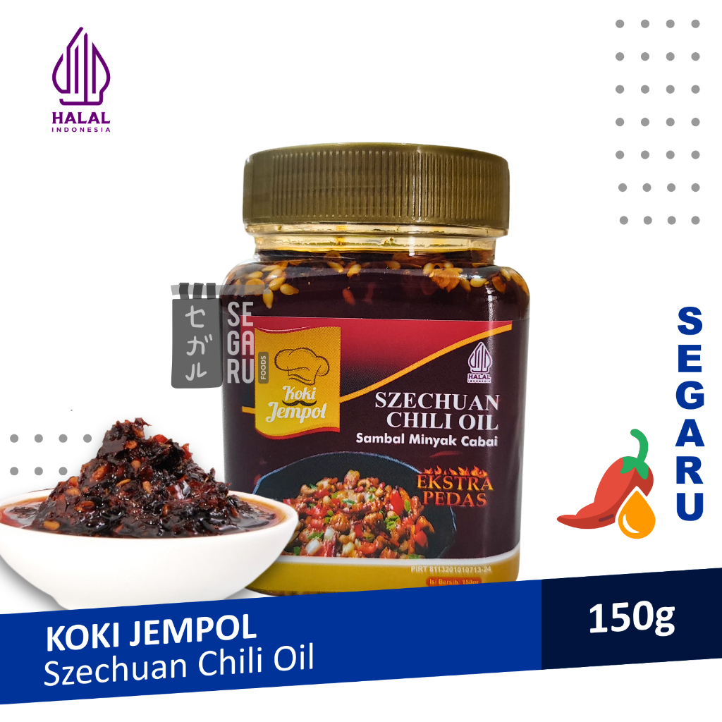 

Koki Jempol Szechuan Chili Oil Sambal Minyak Cabai