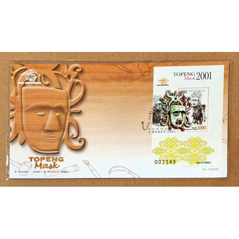 

PRANGKO INDONESIA 2001 SHP SS T O P E N G MINT.