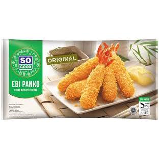 

SO GOOD EBI PANKO / EBI FURAI / UDANG TEPUNG 175 GR