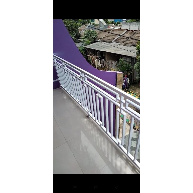 Pagar Balkon Minimalis