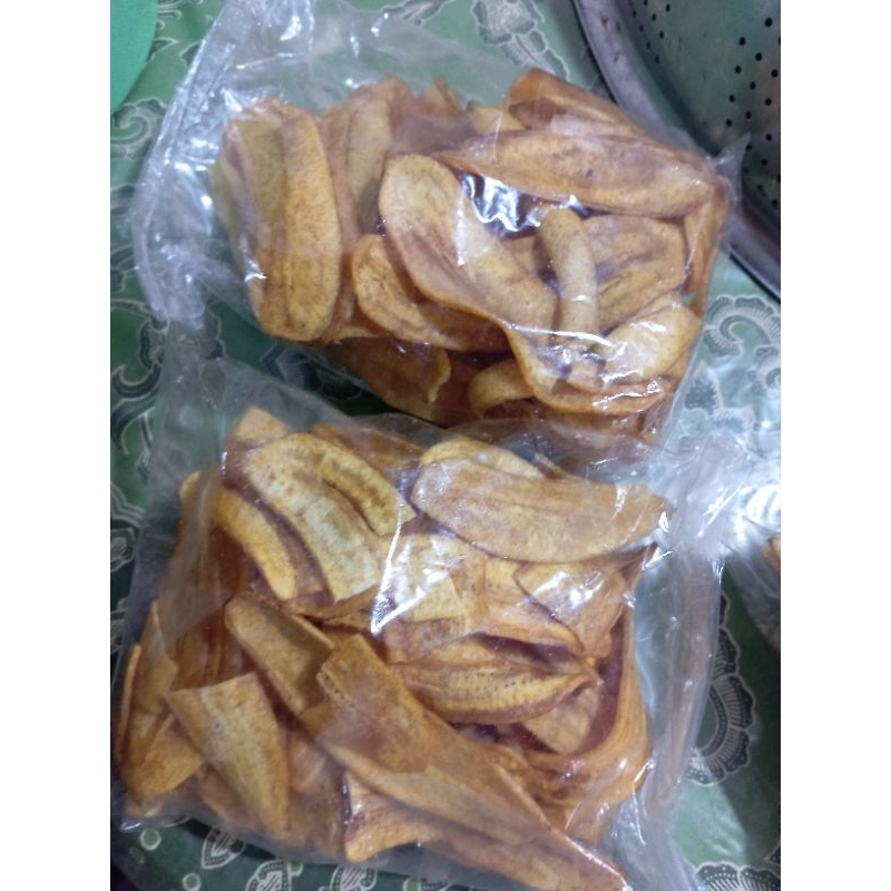 

Kripik pisang home made isi bersih 200gr