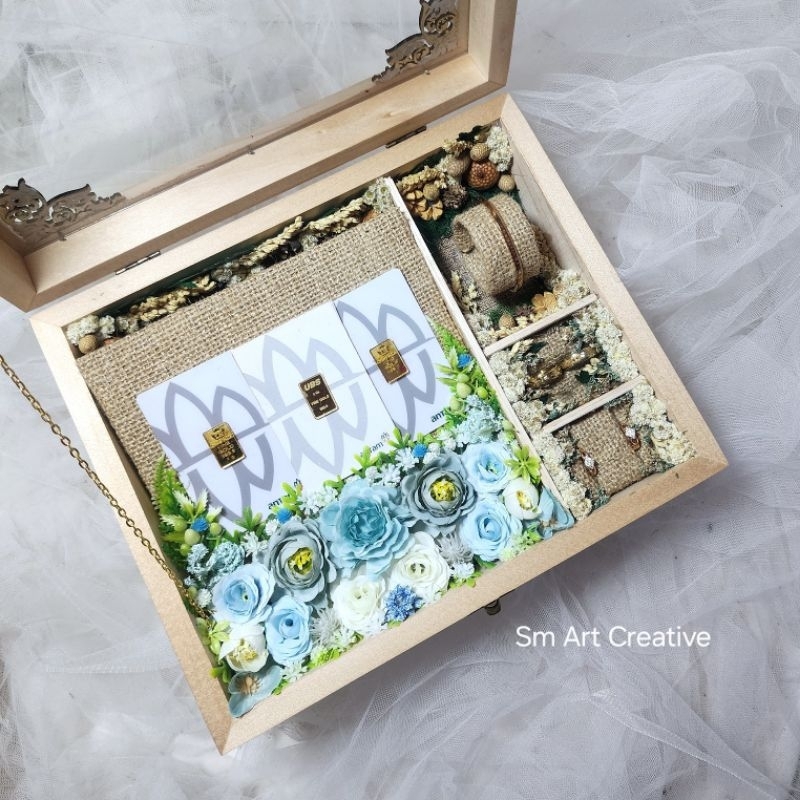 seserahan Pernikahan hantaran pernikahan paket komplit box hampers