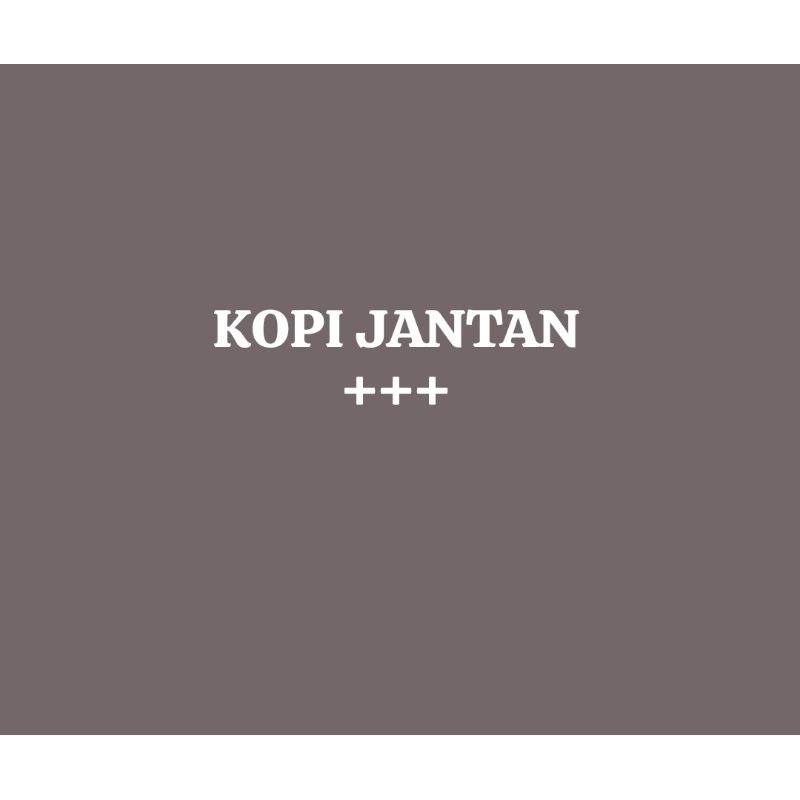 

kopi hitam terampuh ja'nntan dijamin mutu ples gingseng korea