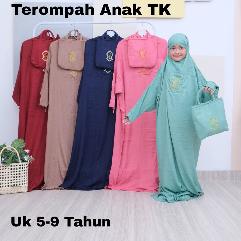 Mukenah TERUSAN TEROMPAH ANAK TK