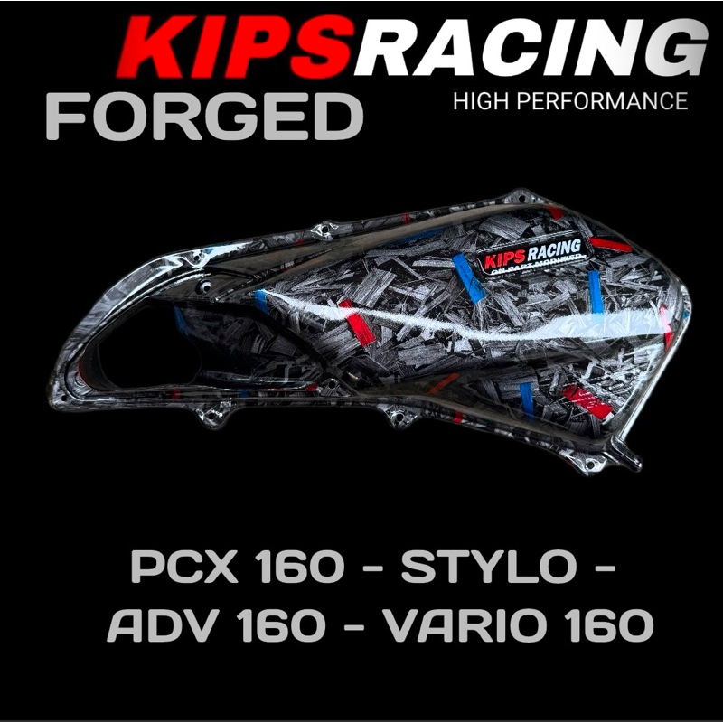 RK TUTUP FILTER PCX 160 CARBON FORGED tutup filter PCX 160 carbon tutup filter Vario 160 carbon