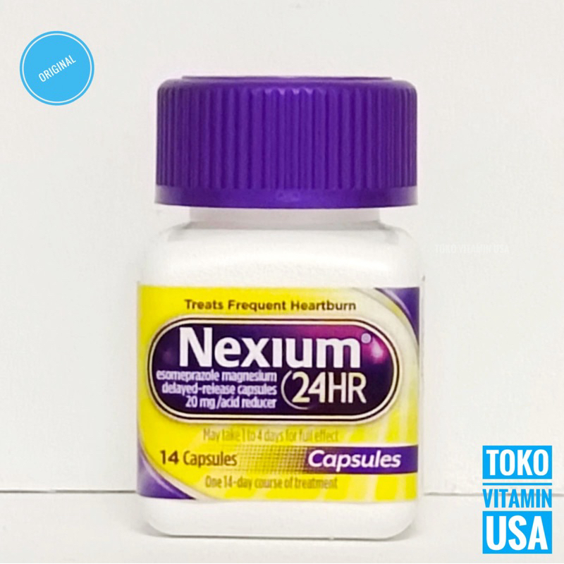 NEXIUM  Esomeprazole Magnesium Delayed Release 20 mg 14 Capsules