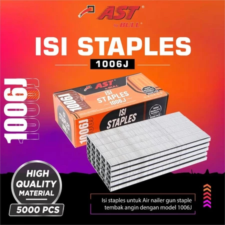 

Isi Staples AST 1006J ORANGE/Isi straples Tembak AST Berkualitas