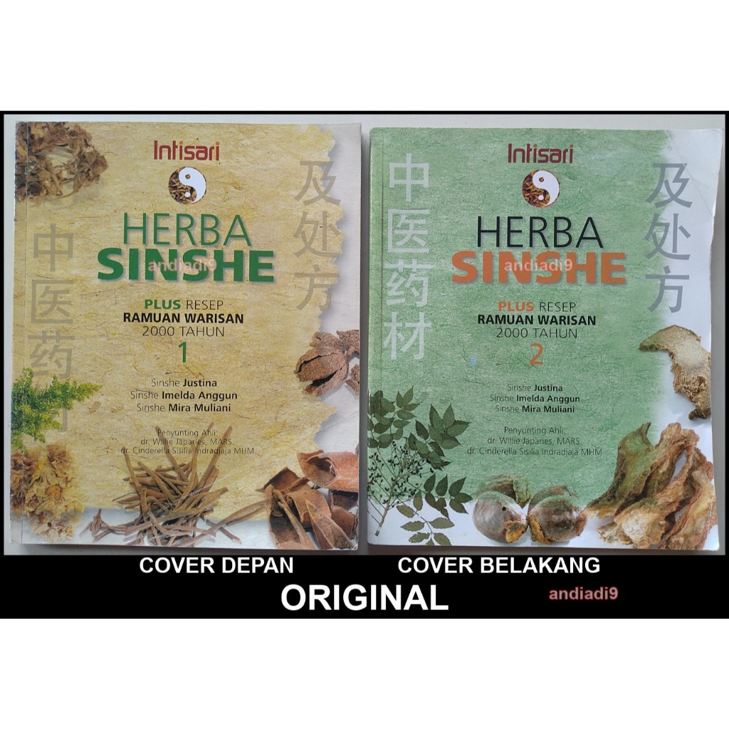 BUKU INTISARI HERBA SINSHE PLUS RESEP RAMUAN 200 TAHUN 1 - 2 SINSHE JUSTINA IMELDA ANGGUN MIRA MULIA