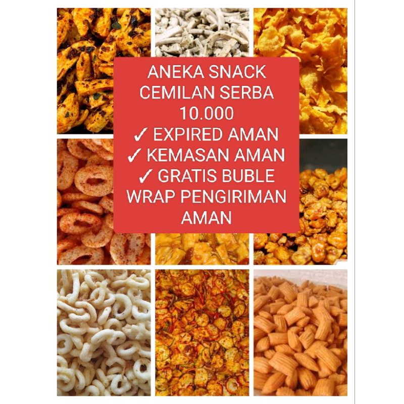 

SNACK/ CEMILAN/ SNACK SERBA 10000