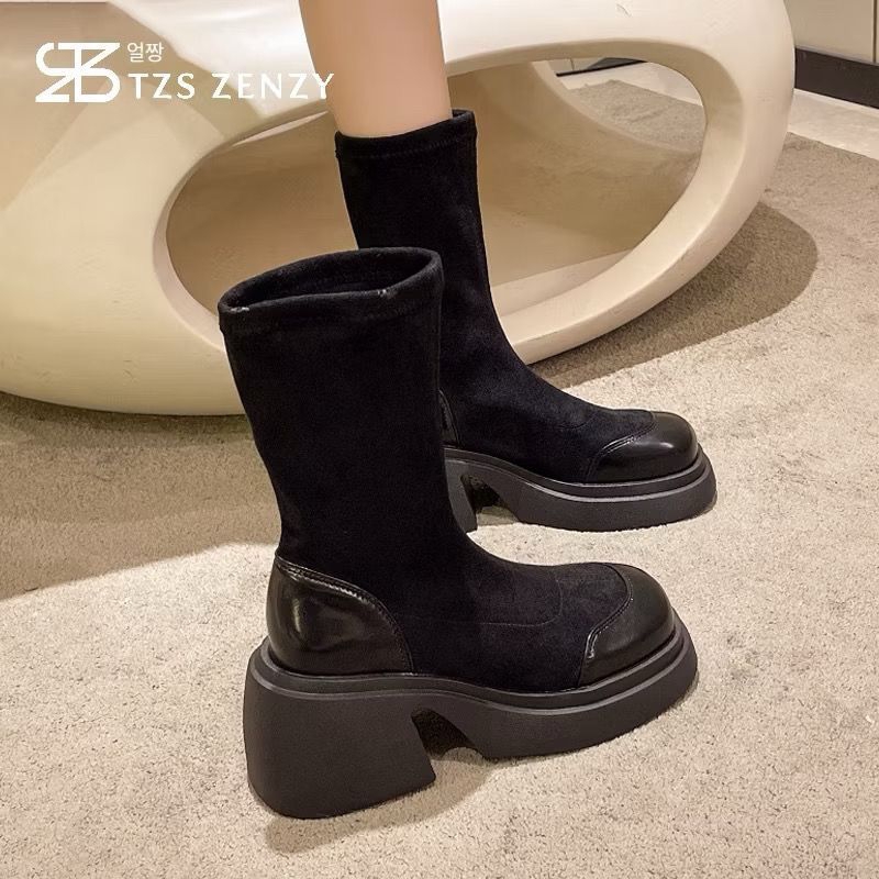 TZS zenzy boots sepatu korea