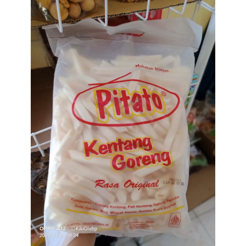 

PITATO KENTANG GORENG 250GRAM