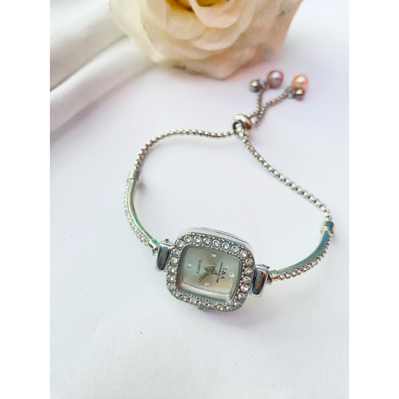 JAM TANGAN WANITA  MUTIARA ASLI LOMBOK