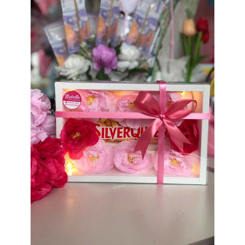 

buket valentine-box valentine-gift box-cokelat valentine