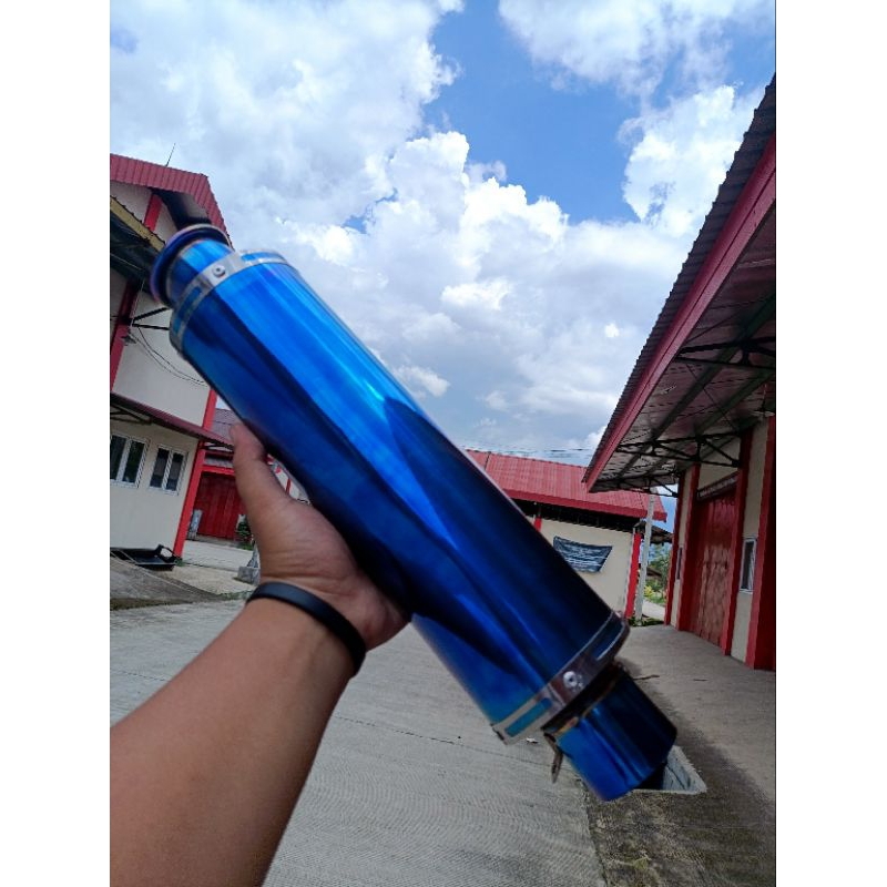 Slincer knalpot racing DBS Bass adem inlet 50 MM