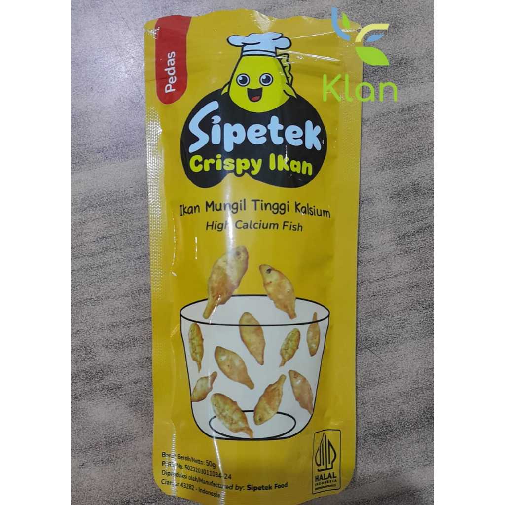 

SI PETEK CRISPY IKAN RASA PEDAS / SIPETEK IKAN CRISPY SIAP MAKAN TANPA PENGAWET DAN TANPA MSG