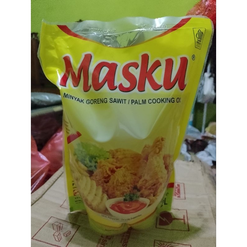 

minyak goreng refill merk Masku 2 lt
