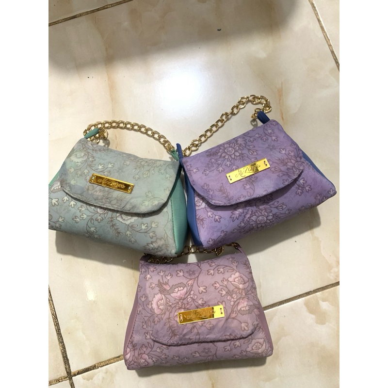 MUKENA TRAVEL ATAS BAWAH AL ZAHRA ORIGINAL