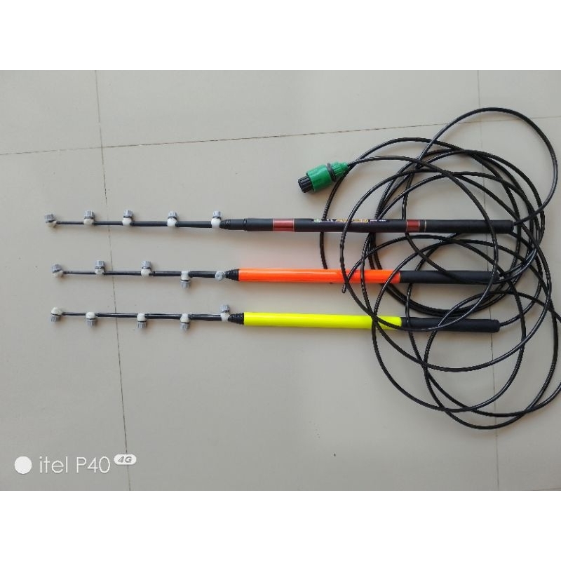 stik sprayer  panjang 3 meter bahan fiber
