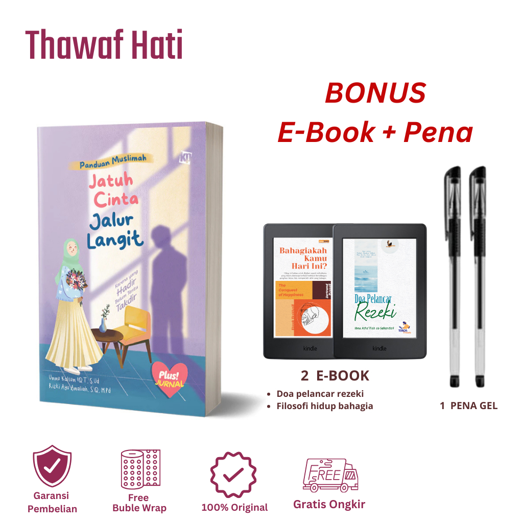 [SPESIAL BONUS] Buku Panduan Muslimah Jatuh Cinta Lewat Jalur Langit - Ummu Kalsum IQT dan Rizki Ayu