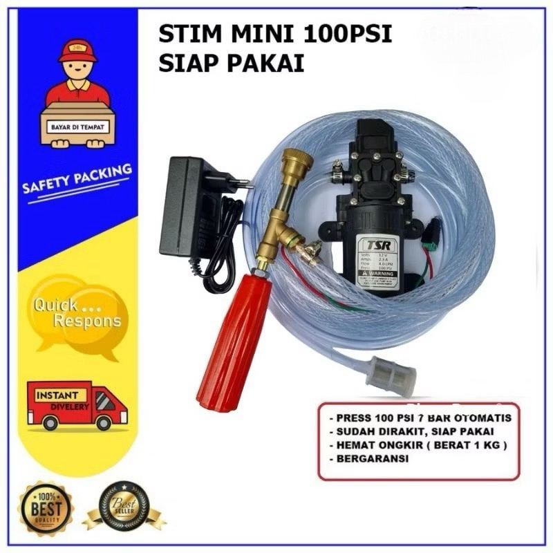 Alat Steam kendaraan / Steam Power Sprayer Portable 100sp