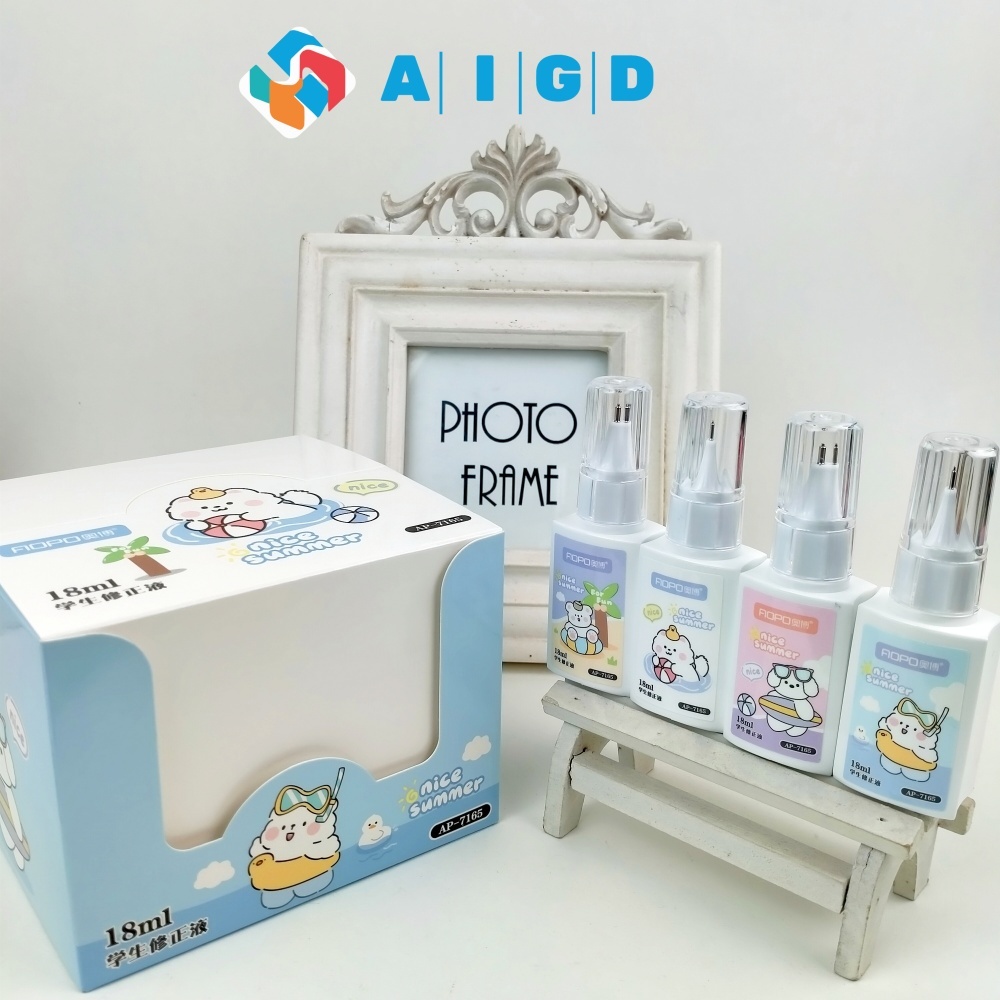 

[COD] Tipe X Correction Fluid 1 Set 12PCS Lucu Cairan Koreksi Correction supplies Alat Tulis