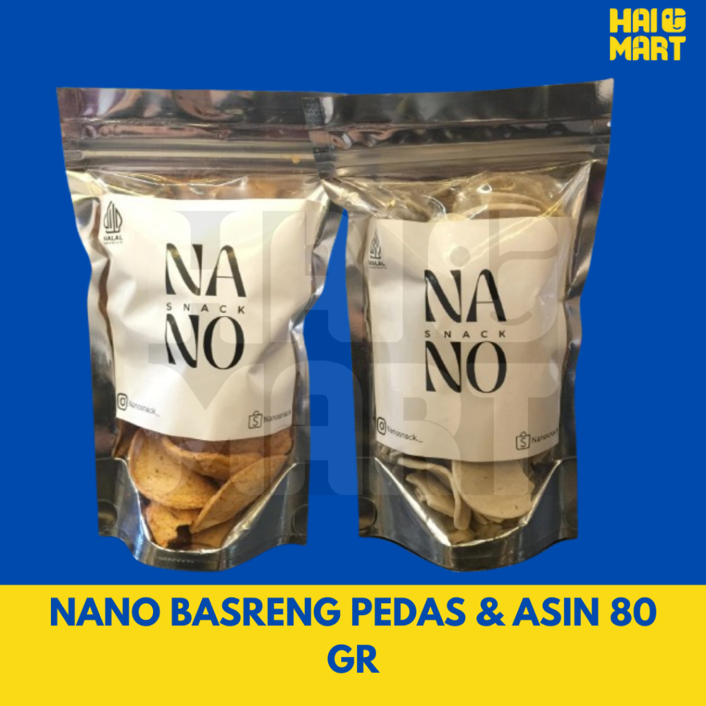 

NANO BASRENG PEDAS & ASIN ORIGINAL 80 GR | KERIPIK BASRENG PEDAS ORIGINAL ENAK GURIH