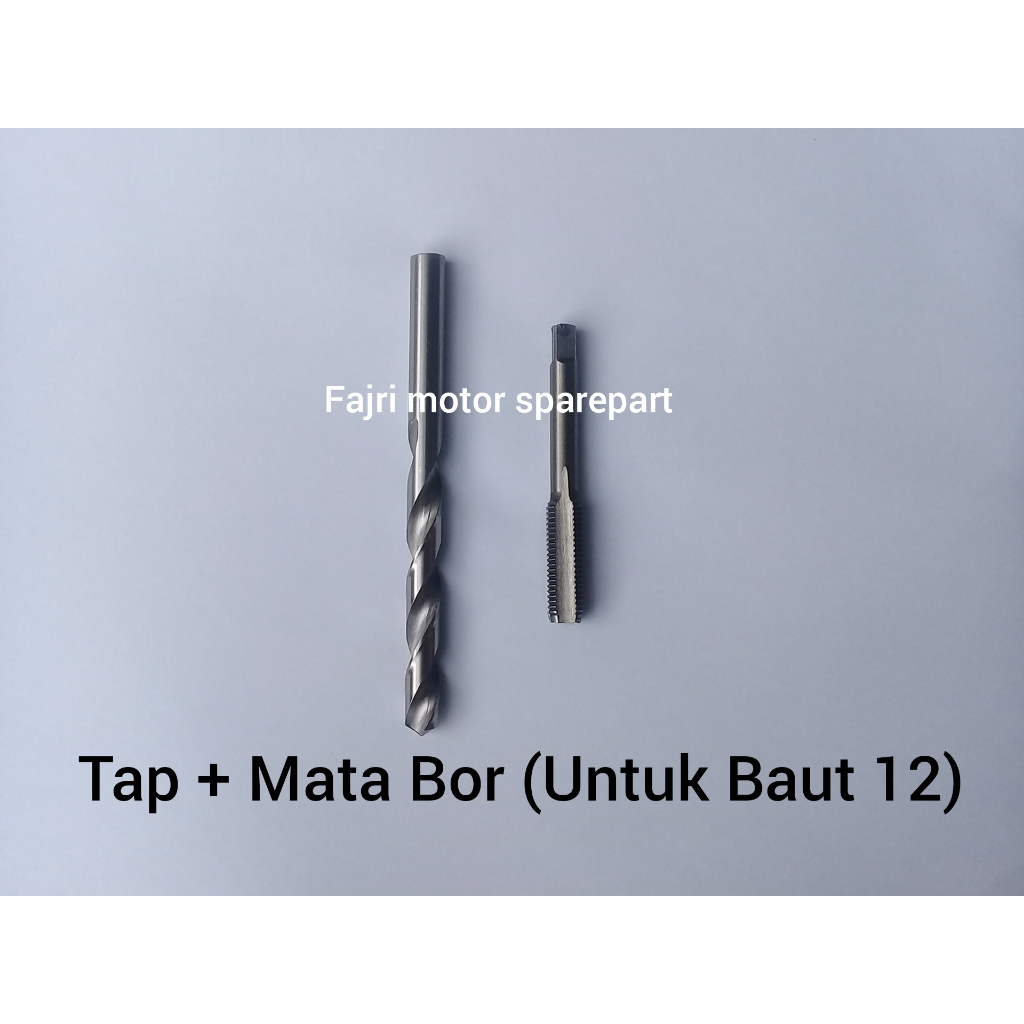Mata Bor hand Tap Senai Baut 12 Pembuat Drat