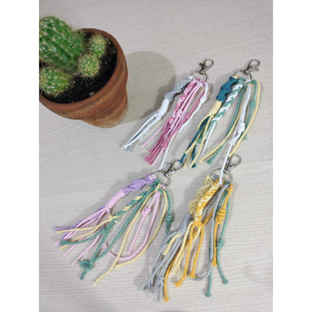 Gantungan Kunci Dementor Lucu / Gantungan kunci macrame / Macrame