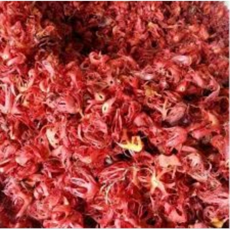 

bunga pala kering,sempra murah 100gram