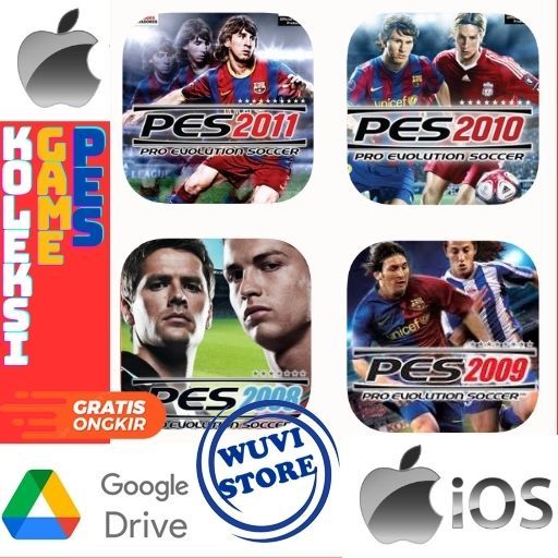 IOS PES PPSSPP Koleksi Game | Bisa di  IOS / Android / PC Plus Emulator | Beli 3 Gratis 1
