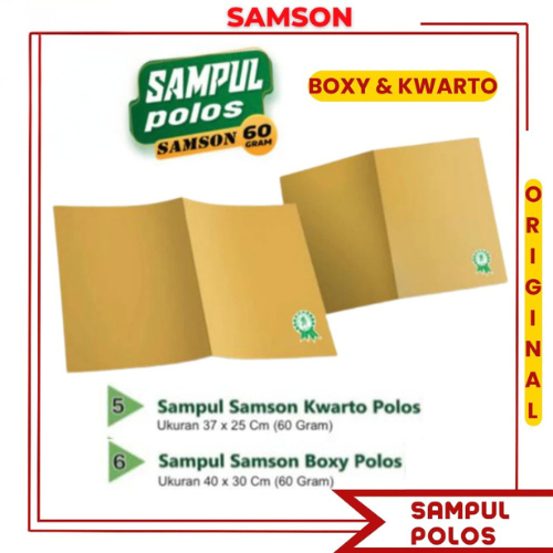 

Sampul Buku Polos / Nama / Batik (20Lembar) Boxy - Kwarto