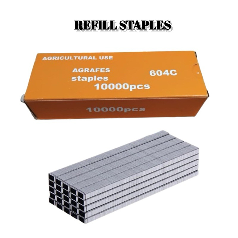 

isi Staples Alat Ikat tanaman isi 10.000 pcs