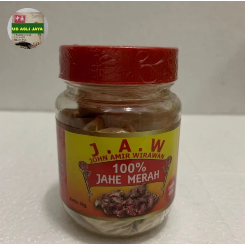 

Jahe Merah Murni 50g John amir wirawan original