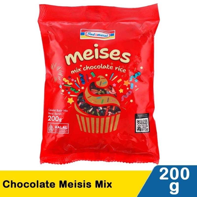 

Indomaret Chocolate Meisis Mix 200g