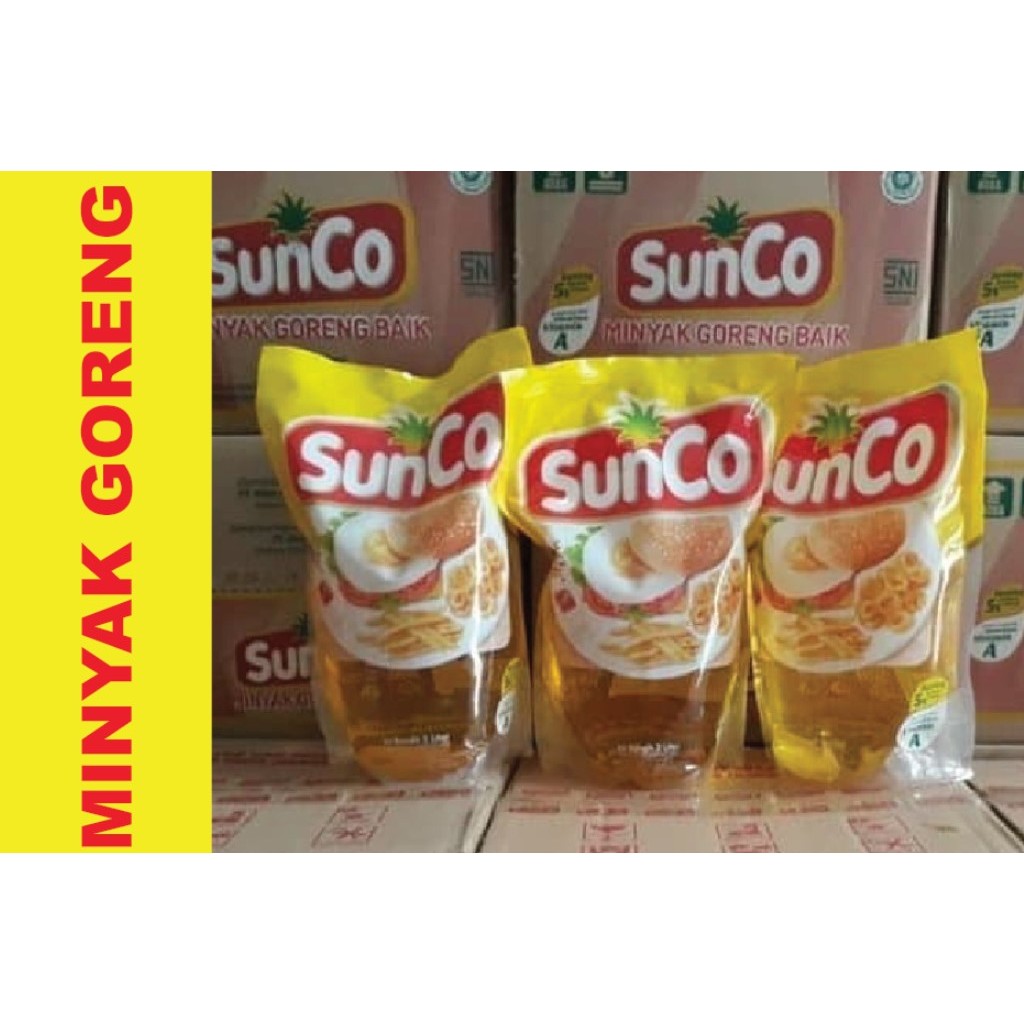 

Sunco Minyak Goreng 1L Kemasan POuch Minyak Premium 10rb-an