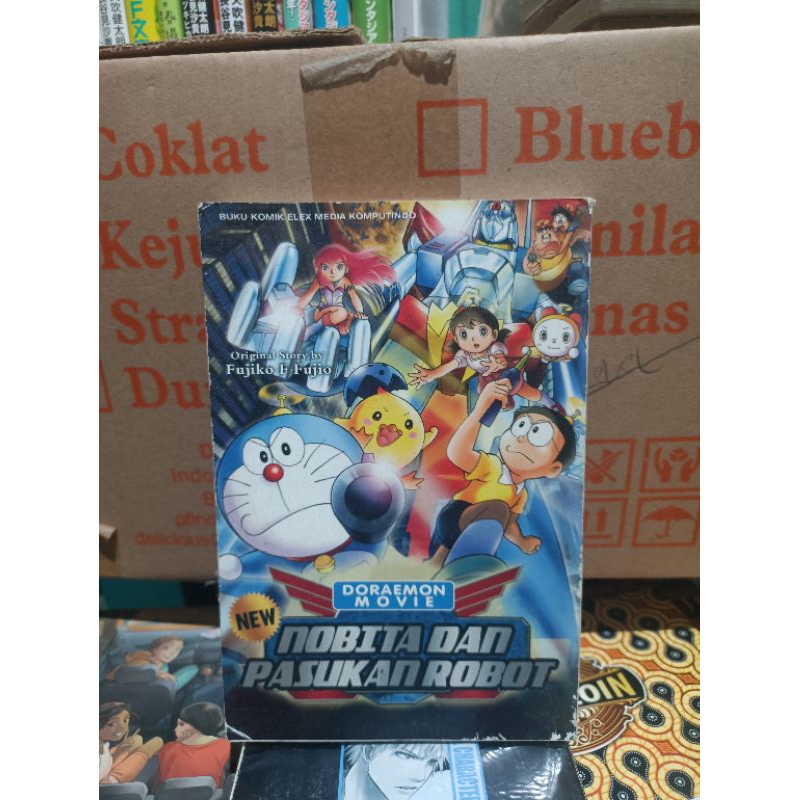Komik Doraemon movie nobita dan pasukan robot new
