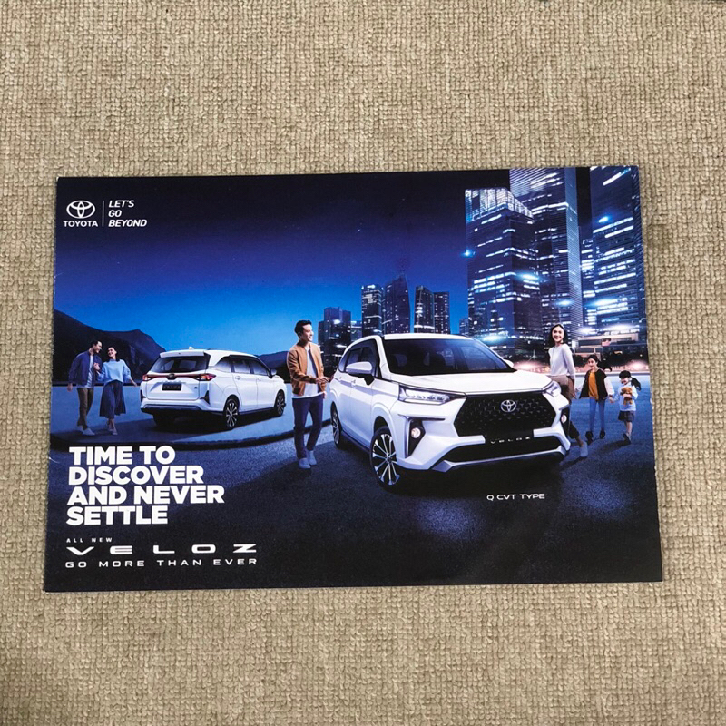 Brosur Katalog Toyota Avanza Veloz 2021 2022 2023 2024