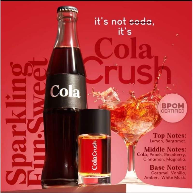 

PARFUME TERLARIS Cola Crush Sparkling Sweet Lemon Bergamot