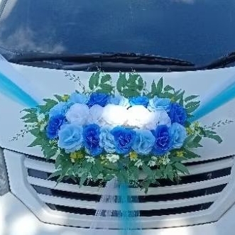 Bunga Mobil Pengantin Ramd PP / Buket Bunga Pengantin/ Karangan Bunga Mobil/ Bunga wedding