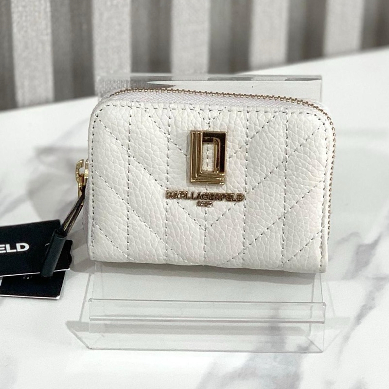 KRL KARL LAGERFELD LAFAYETTE QUILTED CARD WALLET