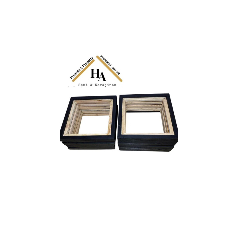 

GROSIR FRAME 3D SATU SET SPANRAM .SPANRAM SIZE 28x28 cm