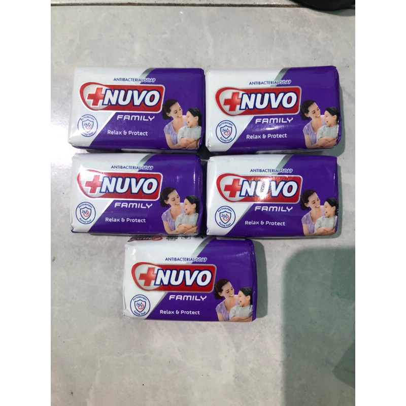 (PAKET HEMAT) Nuvo Family Sabun Mandi Batang Relax & Protect isi 5pcs