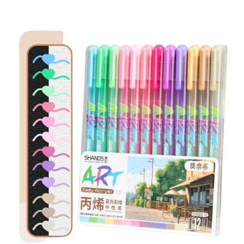 

(1BIJI)PANMOMO GELLY ACRYLIC MARKER TYPE D0